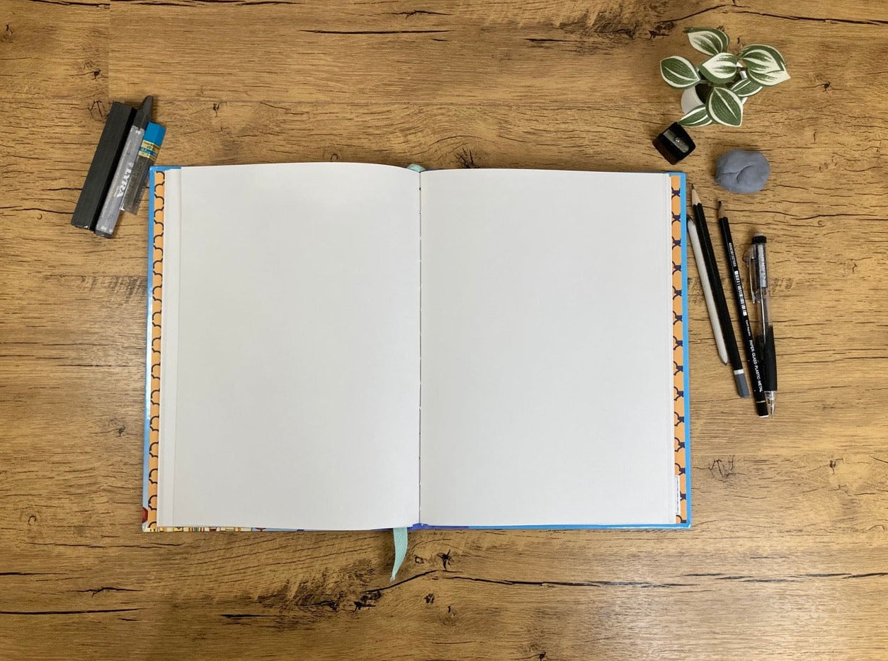 Large, Altered Book, Princess, Drawing Journal