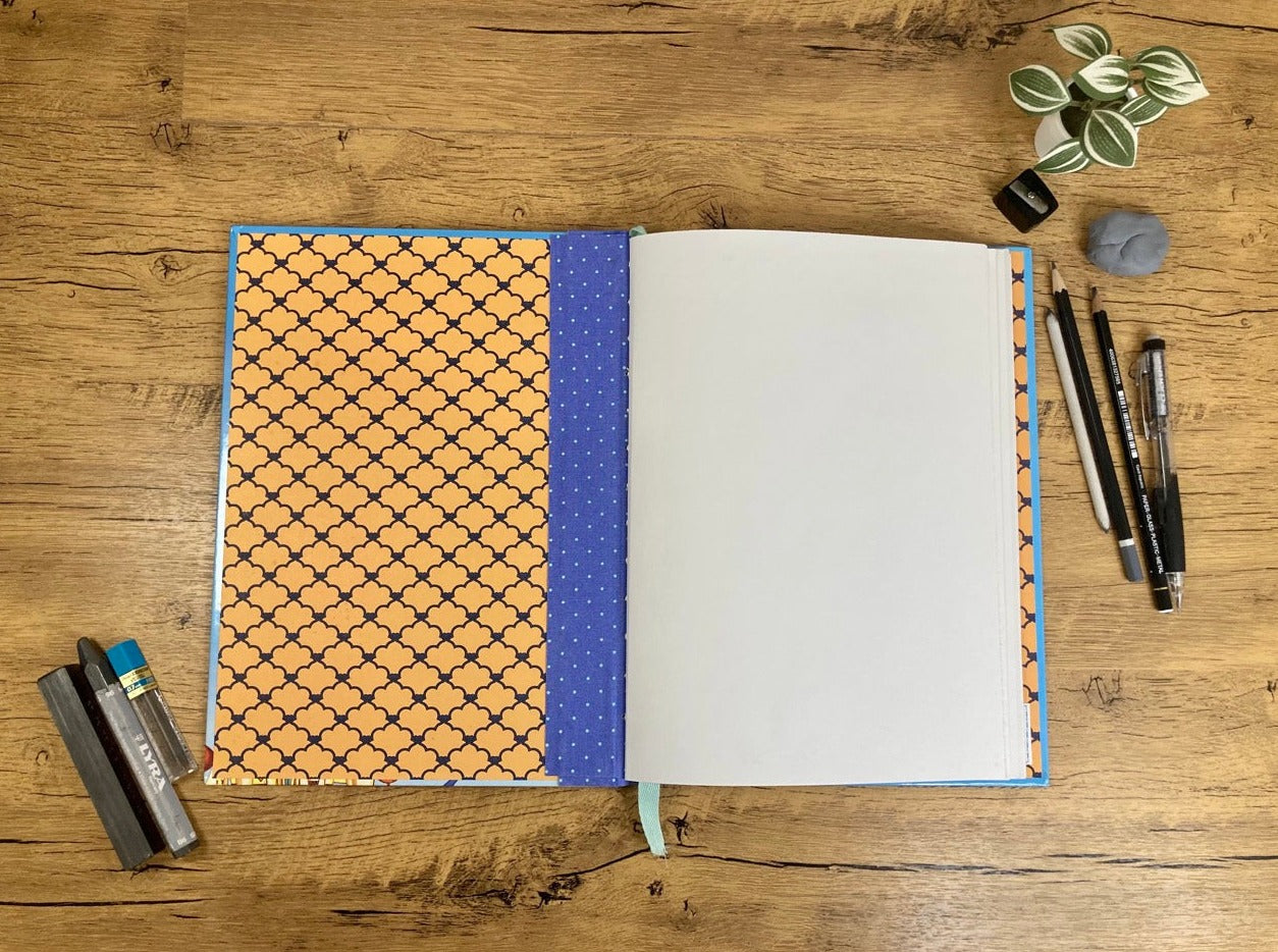 Large, Altered Book, Princess, Drawing Journal