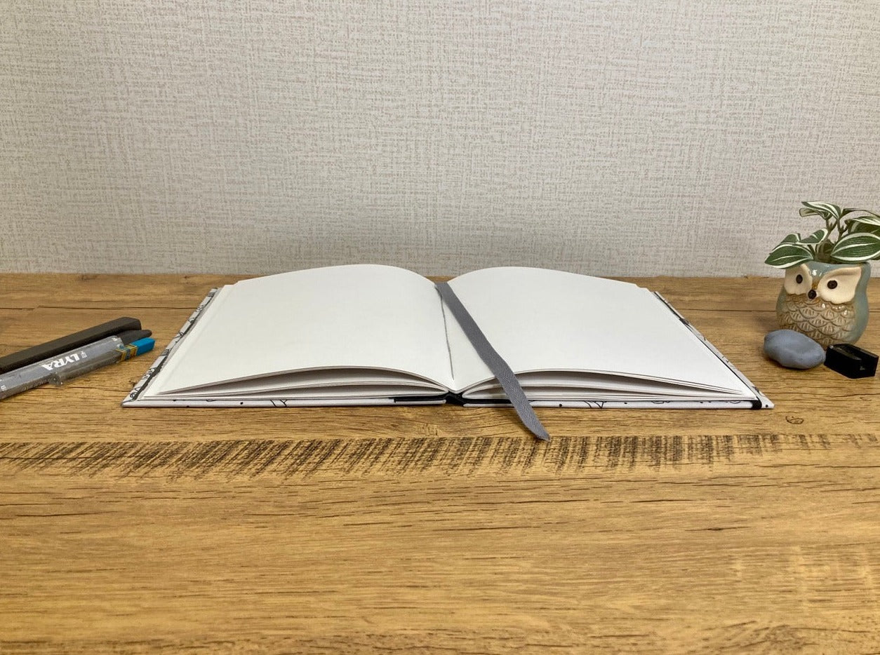 Medium, Grey Galaxy Cartoon, Drawing Journal