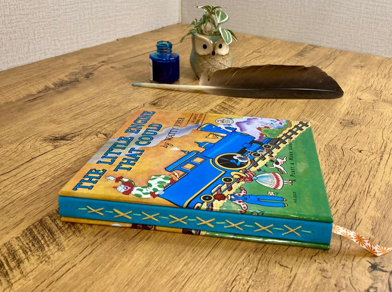 Small, Altered Book, Train, Writing Journal