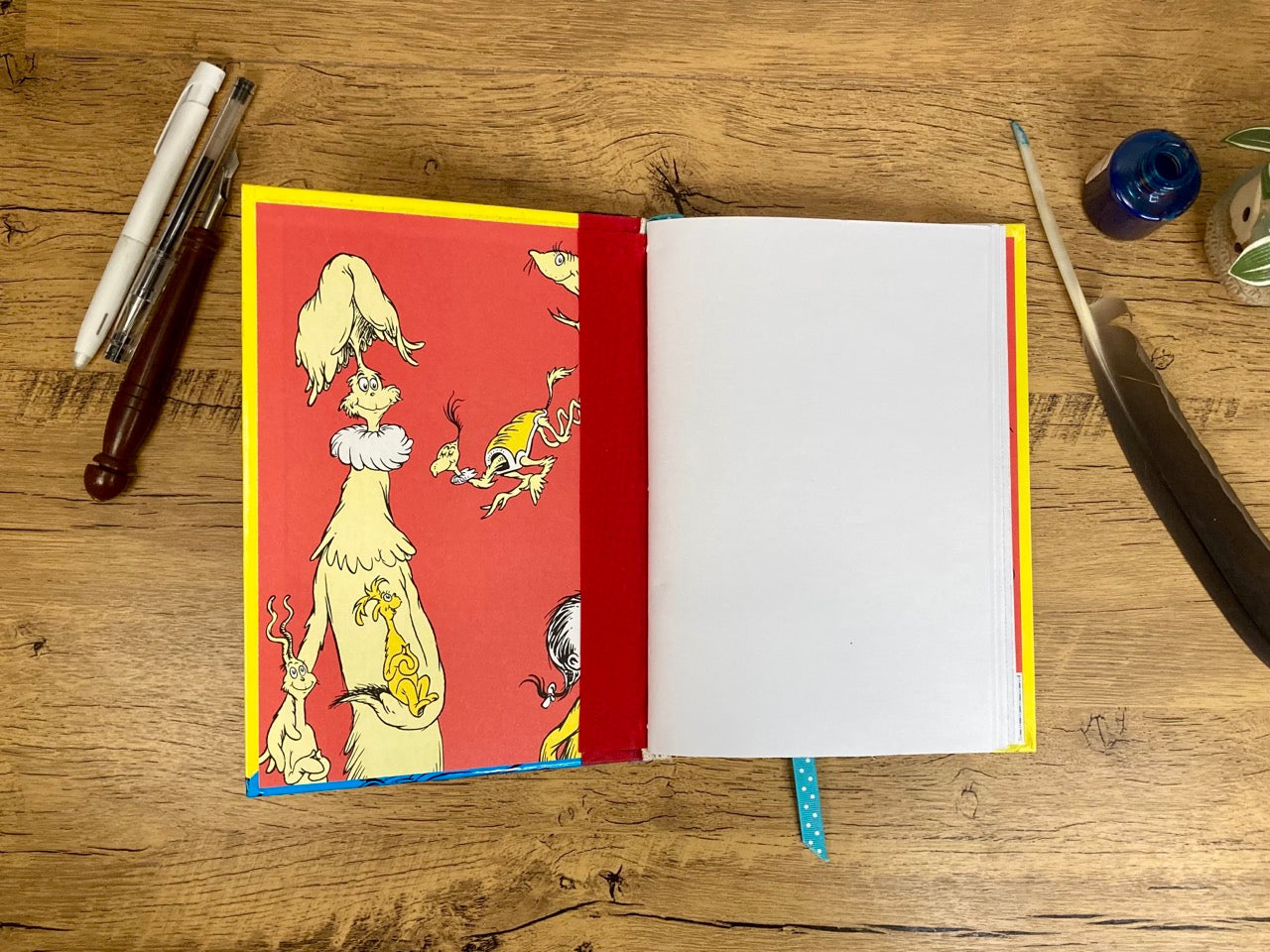 Medium, Altered Book, One Fish, Two Fish, Writing Journal