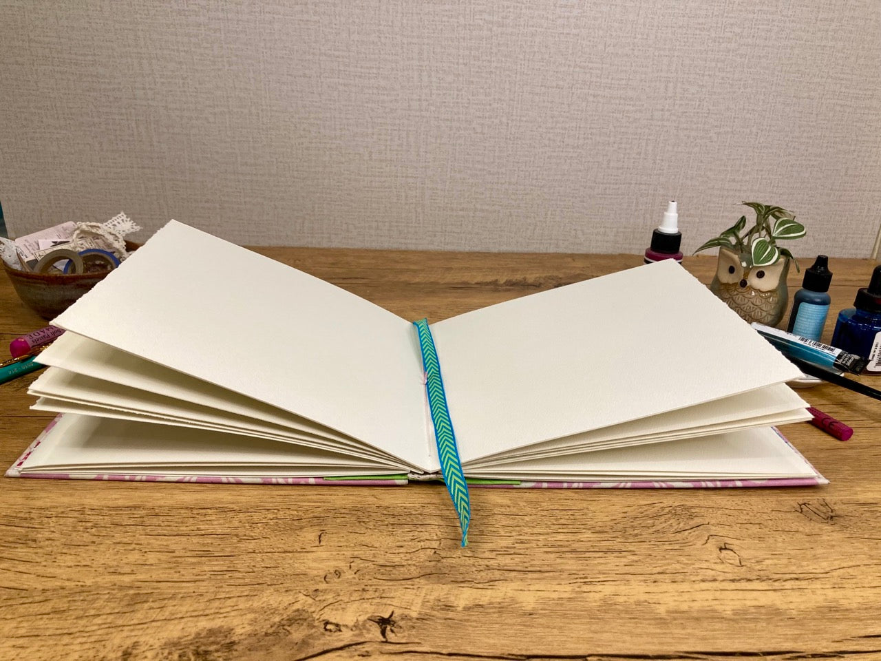 Medium, Pink Curioser and Curioser, Watercolor Journal