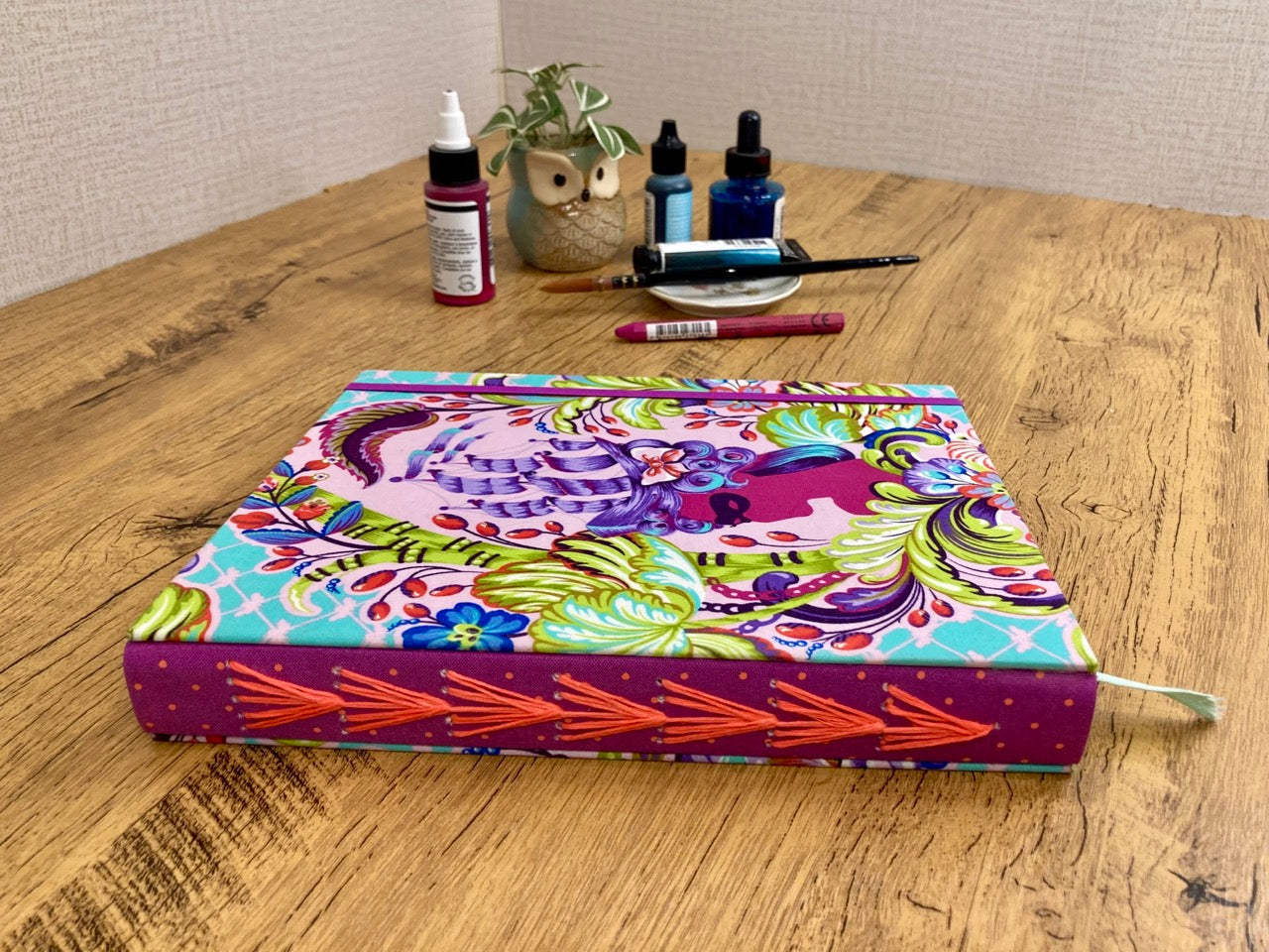 Medium, Marie Antoinette Seaside Couture, Watercolor Journal