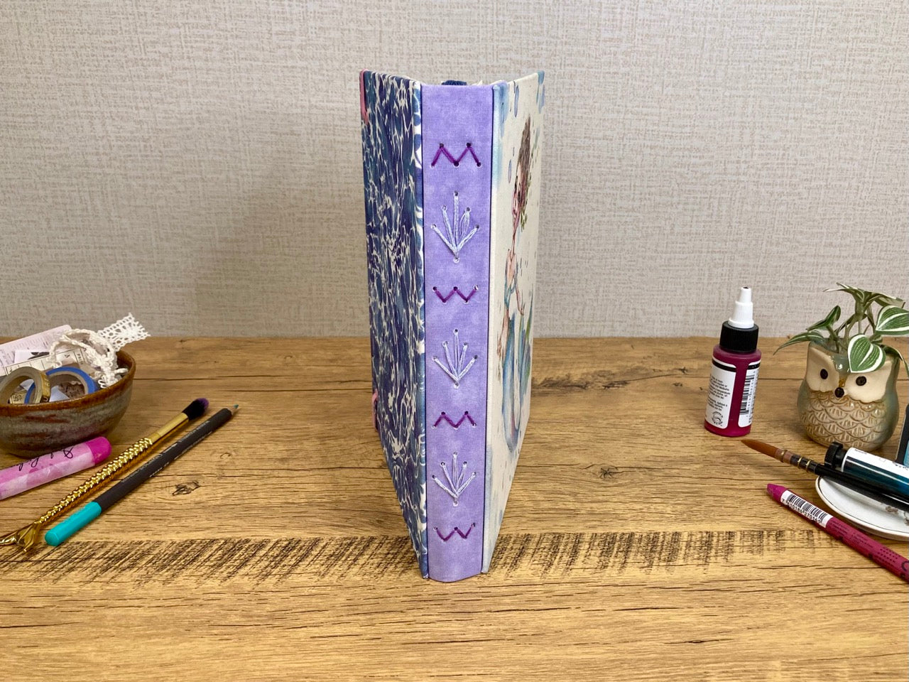 Medium, Mermaid, Watercolor Journal