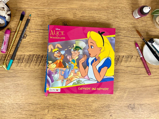 Medium, Altered Book, Curioser and Curioser, Watercolor Journal