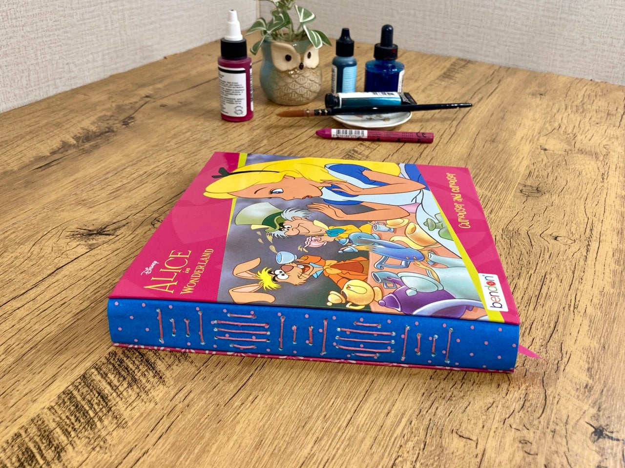 Medium, Altered Book, Curioser and Curioser, Watercolor Journal