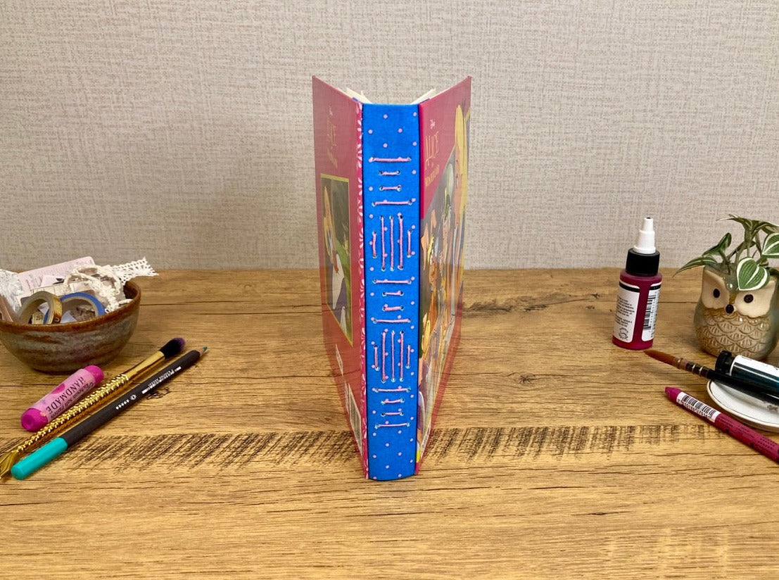 Medium, Altered Book, Curioser and Curioser, Watercolor Journal