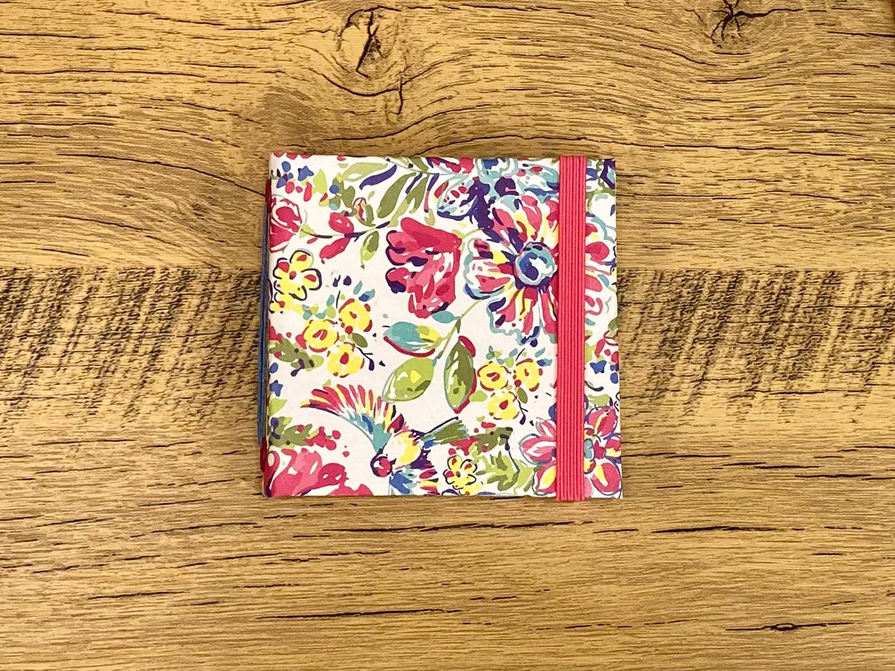 Mini (3x3), Bright Floral, Watercolor Journal