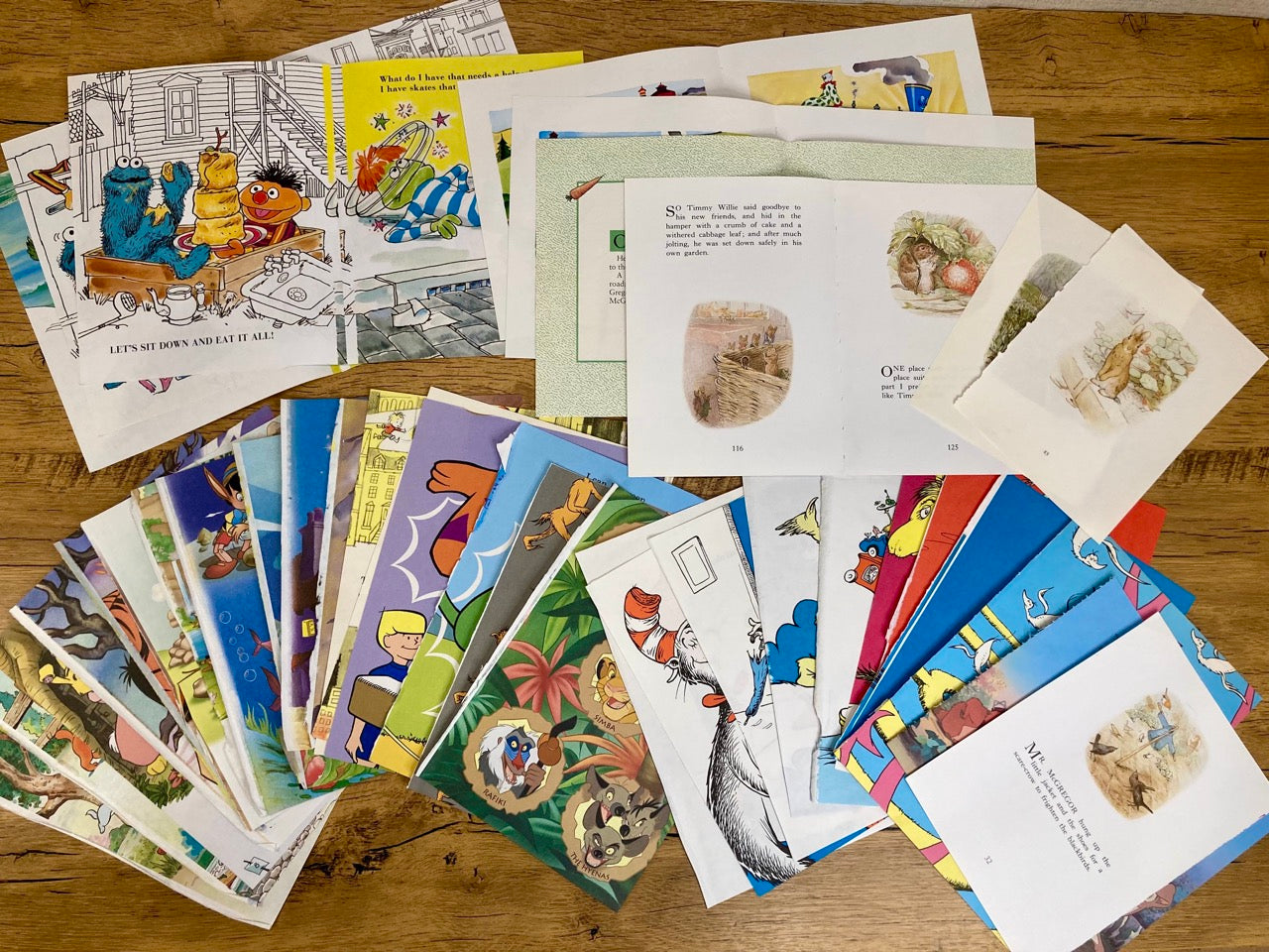 Children's Book Pages (50 sheets)