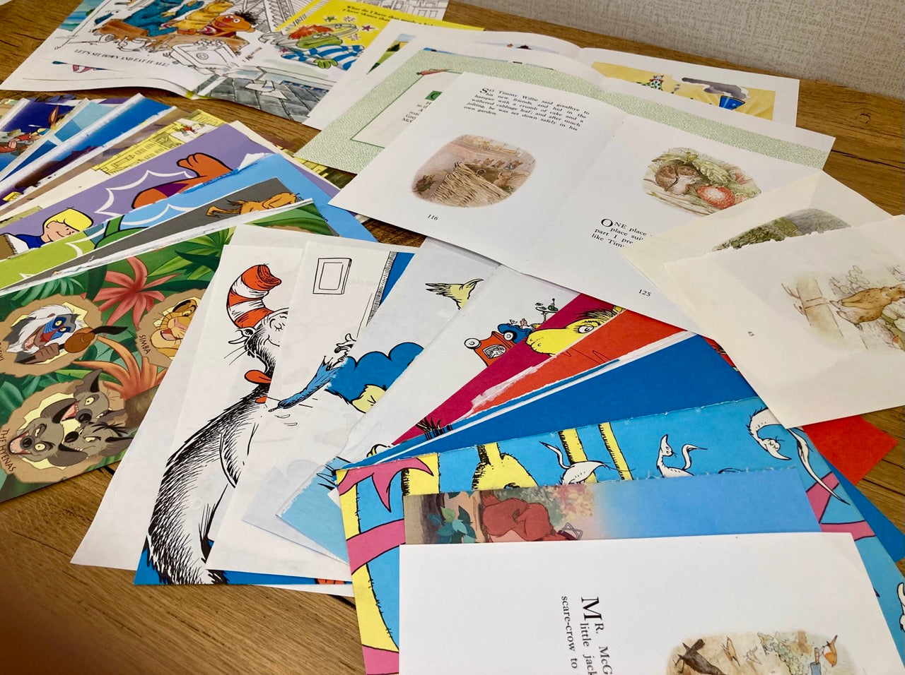 Children's Book Pages (50 sheets)