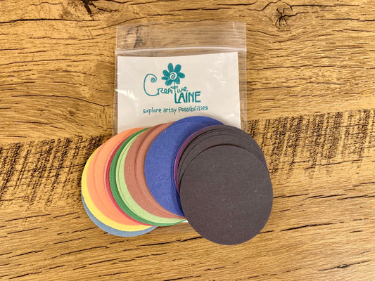2 inch Multi-color Circles (55 pieces)