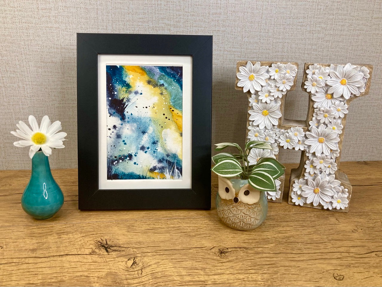 Nebula Field, Original Mixed-Media Abstract Painting